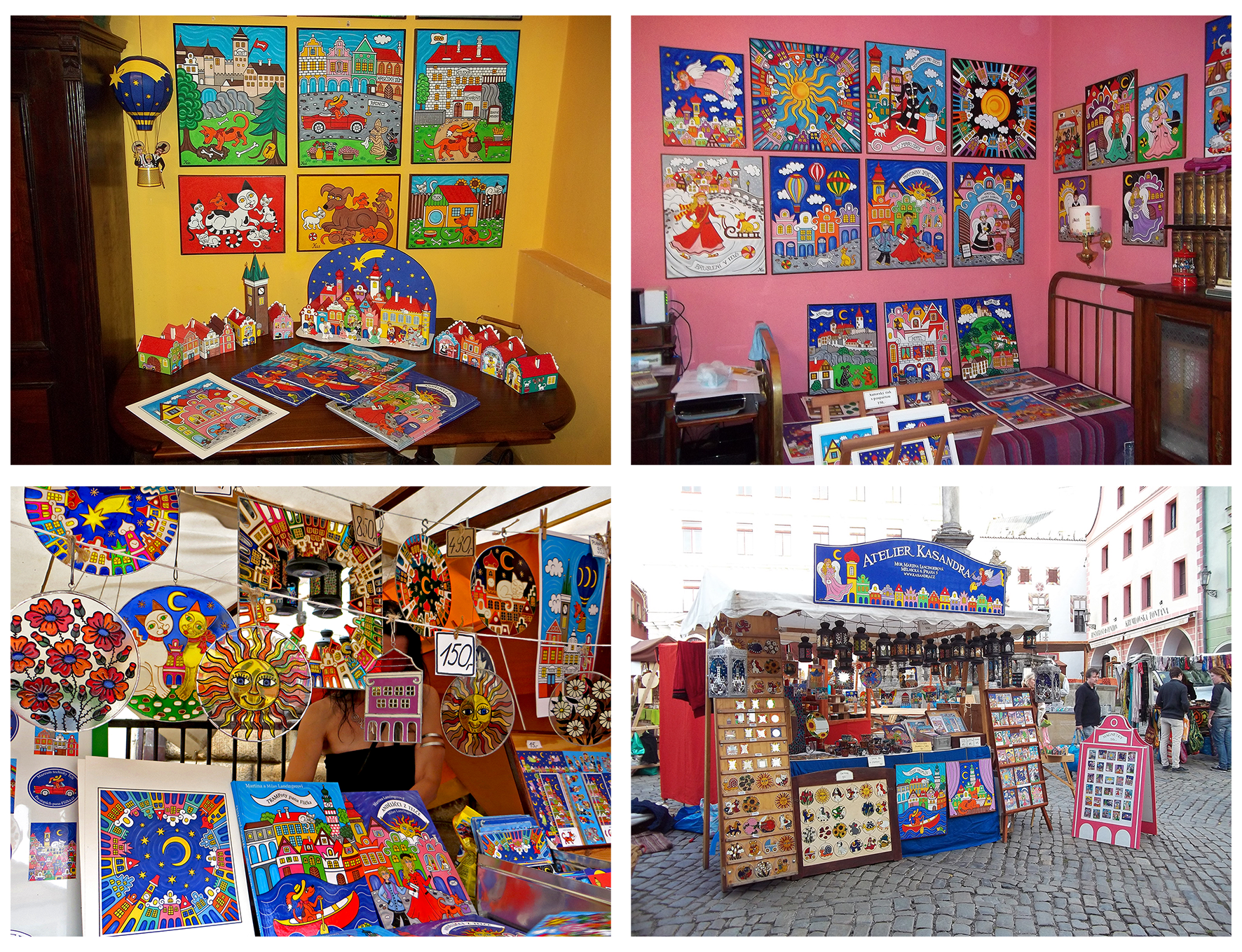 Tvorba v Atelieru Kasandra i na stánku