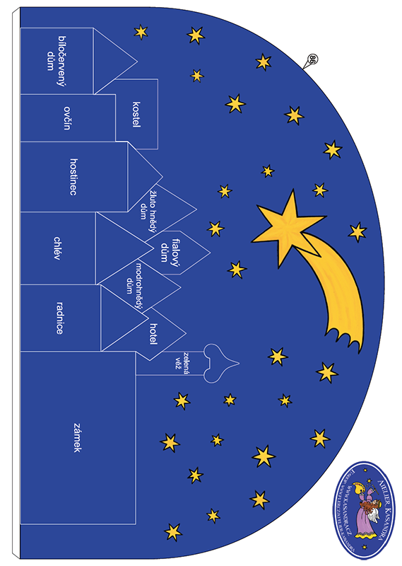 Betlém vystřihovánka strana 5.