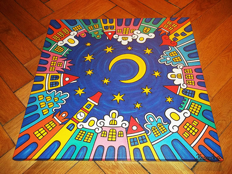 Reprodukce na plátně