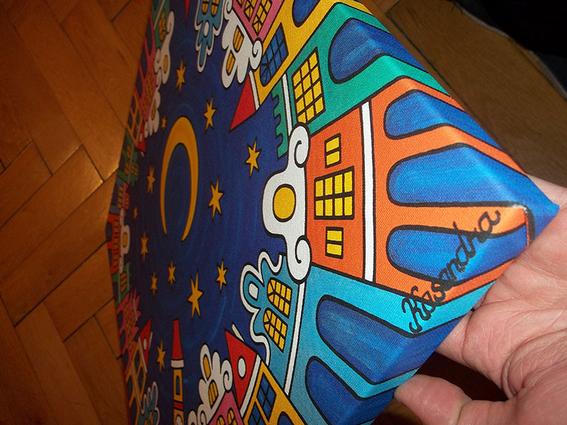 Reprodukce na plátně