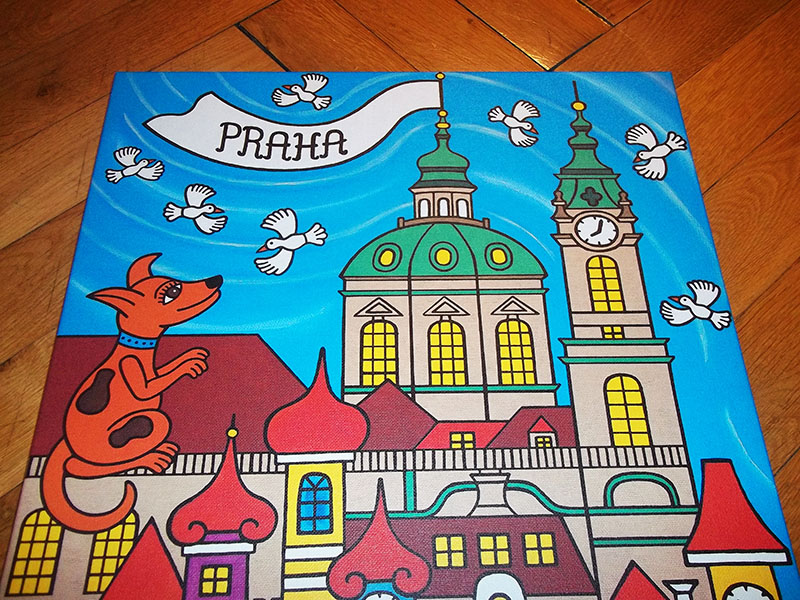 Reprodukce na plátně