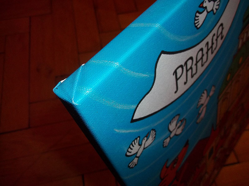 Reprodukce na plátně