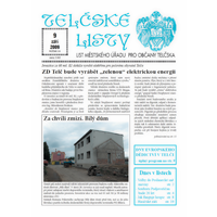 Telčské listy září 2009