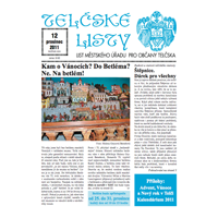 Telčské listy prosinec 2011