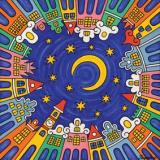 8,5x8,5cm  - Město šťastných lásek - noc.jpg