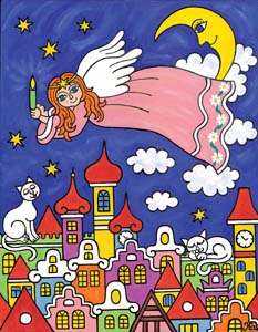 03 7x9cm  - Andílek Florián nad střechami.jpg