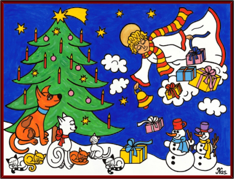 005-Ježíšek sype dárky.jpg