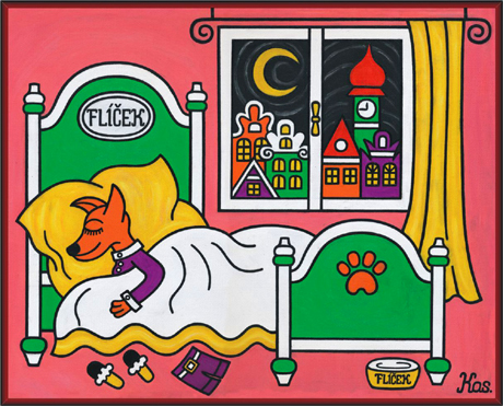 Pan Flíček v posteli.jpg