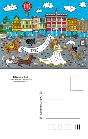 Pohlednice-Bílá paní v Telči.png