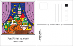 Pohlednice-Pan Flíček na okně.png