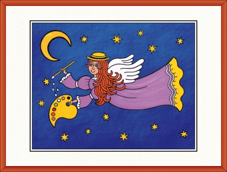 09 Andílek Rafael maluje hvězdy.jpg